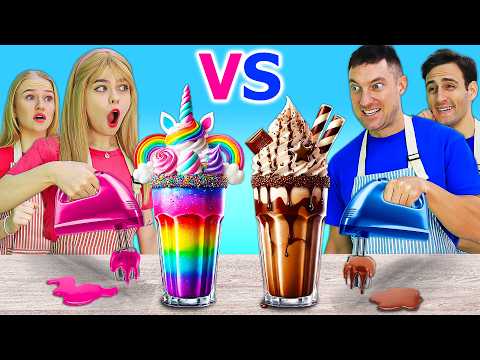 Boys VS Girls Cooking Challenge! Fantastic Food Hacks Crafty Hype Plus