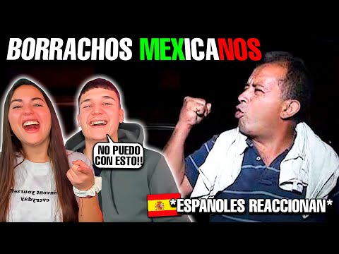 BORRACHOS MEXICANOS **SON UN DESMADRE**😂🇲🇽 MIS SOBRIONES REACCIONAN 🇪🇦