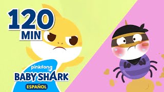 🕷️Itsy Bitsy Araña (Incy Wincy) y Más | Tiburón Bebé Canciones Infantiles | Baby Shark en español
