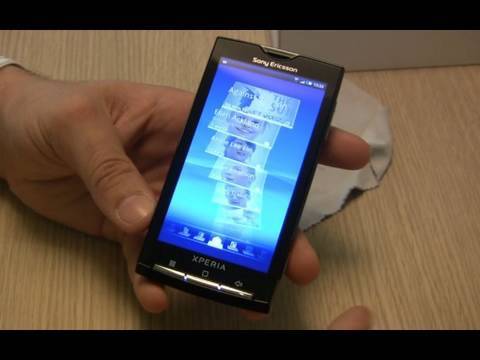 (ENGLISH) Sony Ericsson XPERIA X10 preview  ENG hands-on