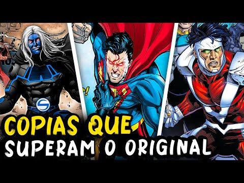 CÓPIAS DO SUPERMAN QUE VENCERIAM O HOMEM DE AÇO