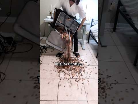 drawing Lincoln with 10,000 Pennies