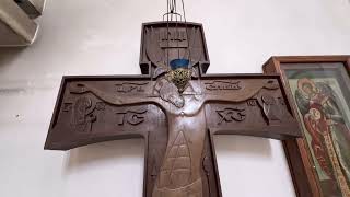 Tour of Orthodox Church of Holy Trinity in Paris, France, next to Eiffel Tower