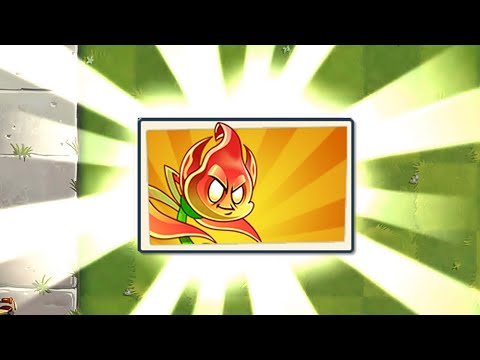 Plants vs Zombies 2: NEW Premium Blaze Leaf Vs ZOMBOSS