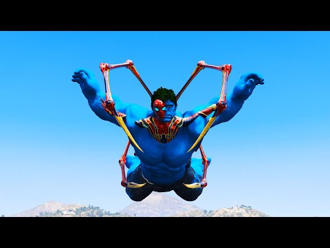 Blue Hulk & Spiderman's Ultimate Revenge on Venom! 🤯 #gta5