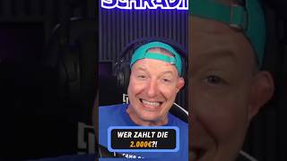 Schradin ruft Monte wegen 2.000€ Schaden an… 😂