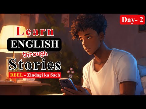 Never Waste your 🕒Time on REELS  | Learn English through Stories E-2 | Vidya Connection by Kanchan