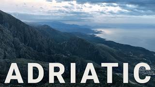 The Blue Horizon: Soaring Over the Adriatic Coast [4K]