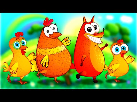 Cabeza,hombros,rodillas y dedos de los pies|Canciones para Niños y Rimas Infantiles por Zorro Pollo