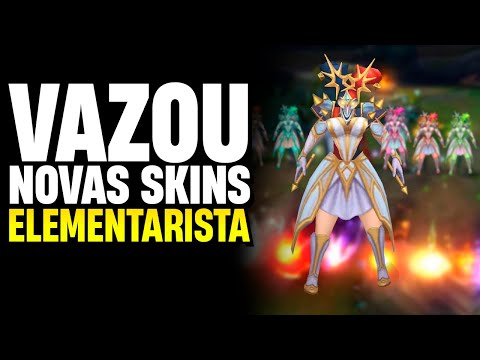 VAZOU! SURPRESA RIOT VAI TRAZER NOVAS SKINS ELEMENTARISTAS!