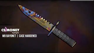 M9 Bayonet Case Hardened Gameplay