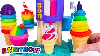 How to Make Rainbow Treats with an Ice Cream Machine