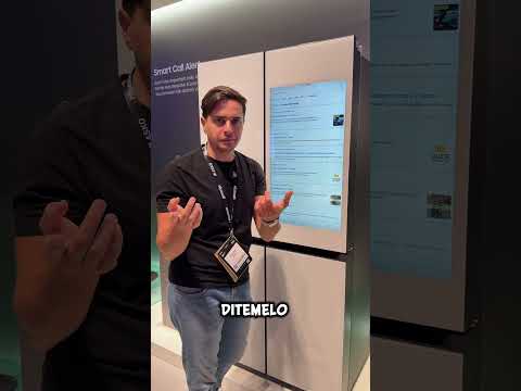 Questo é il frigorifero di samsung più smart che puoi acquistare, visto ad ifa 2025