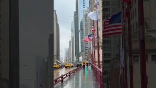 Rainy day in Chicago