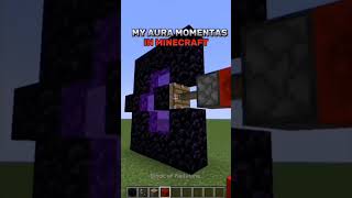 My Minecraft Aura Moments #minecraft #minecraftedit #minecraftmoments