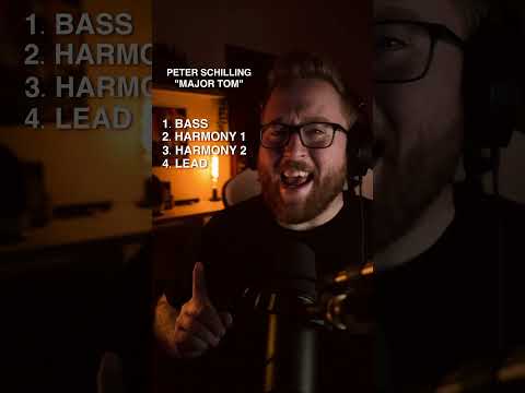 How to sing „Major Tom“ by Peter Schilling (Harmonies)