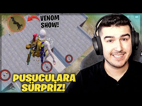 VENOM İLE TOKİ PUSUCULARINA SON! ONE MAN SQUAD PUBG MOBILE