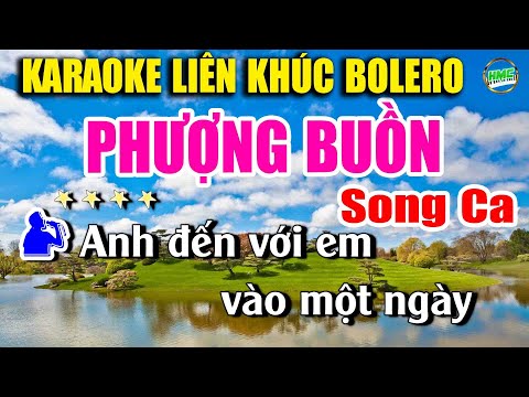 Karaoke Liên Khúc Nhạc Trữ Tình Song Ca Dễ Hát | Bolero Nhạc Xưa Bất Hủ | PHƯỢNG BUỒN