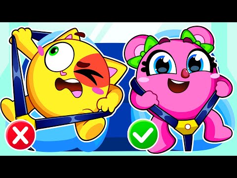 Let’s Buckle Up & Traffic Safety Rules || Kids Songs & Nursery Rhymes by Baby Cars