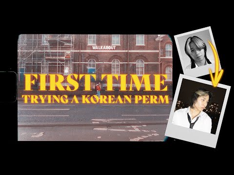 Getting a KOREAN PERM for the FIRST TIME - VLOG