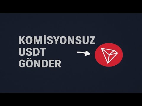 USDT TRC-20 komisyonsuz nasıl gönderilir? (Trust Wallet veya TronLink için TRON ENERJİSİ)
