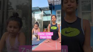Doing yoga with my 7 Year old daughter #yoga #exercise #kidfriendly #yogaforbeginners #kidsyoga