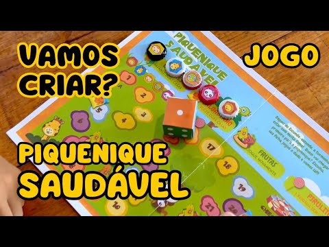 VAMOS BRINCAR? 🎲 JOGO Tabuleiro Piquenique 🍓 | Animazoo Kids