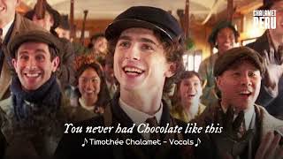 You never had Chocolate like this - Timothée Chalamet [Vocals / Acapella]