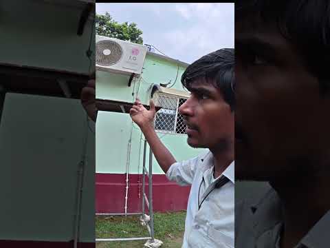 LG ac outdoor copper condenser changing in koriyapatti, Jadia || EHSAN