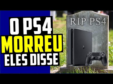 O PS4 Está MORTO! ELES DISSERAM