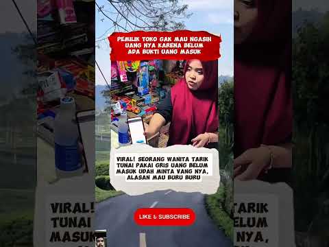 viral! seorang wanita tar1k tvnai pakai 9r1s uang belum masuk udah minta vang nya!#warga#shortvideo
