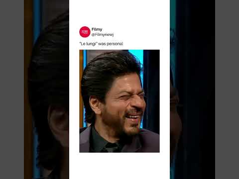 What would you steal from Shah Rukh Khan if you could?