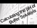 Buffer Solutions and Their Calculations