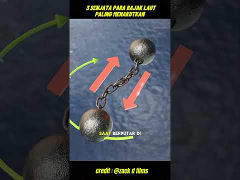 3 SENJATA PARA BAJAK LAUT‼️😱