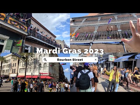 U.S. Road Trip 2023 | Mardi Gras at Bourbon St., New Orleans