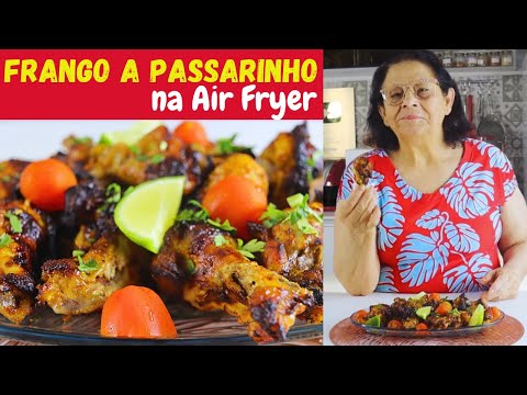 FRANGO A PASSARINHO PERFEITO NA AIR FRYER🍗✨! SEQUINHO E CROCANTE!