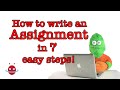 Effective Assignment Writing Strategies