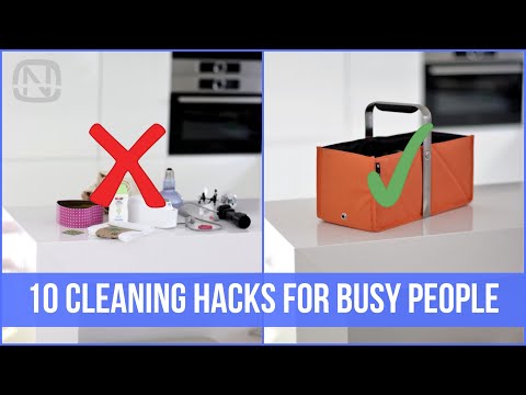 10 habits of BUSY PEOPLE who always have a CLEAN and TIDY HOME