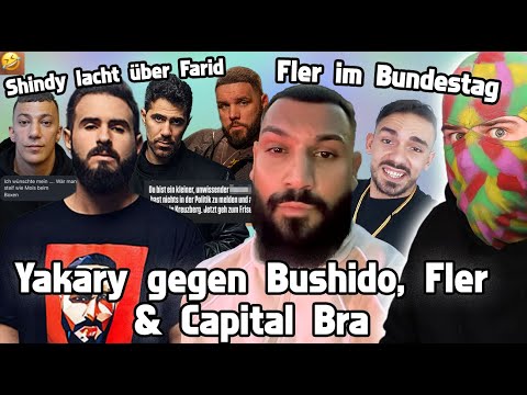 SHINDY lacht FARID aus | YAKARY disst BUSHIDO & FLER – CAPI feuert | FLER im Bundestag || RapSchau