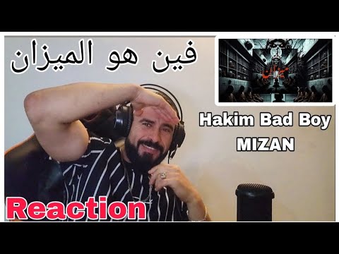 Hakim Bad Boy  - MIZAN (Official Audio) #Reaction الريشة الحزينة تبدع في الكتابة