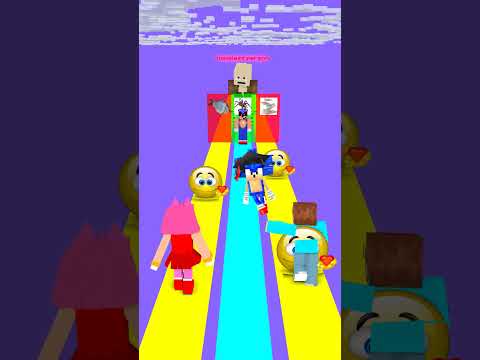НОВЫЙ ЗАБЕГ СЧАСТЛИВОГО СОНИКА В МАЙНКРАФТ! КРАСЯ #соник #minecraft #animation #майнкрафт