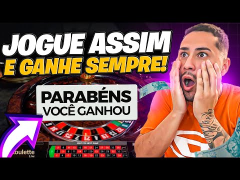 AO VIVO - COMO JOGAR A ROLETA NOVA ESTRATÉGIA ROLETA BANCA BAIXA 🔥ROLETA