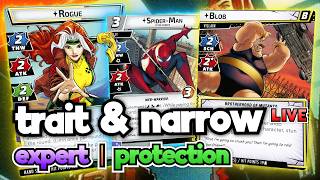 Trait and Narrow - Rogue Protection vs. Mansion Attack and Master Mold - Marvel Champions