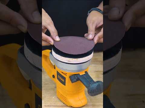 How to Replace Sander Disc with Router for woodworking #shorts #woodworking #trending