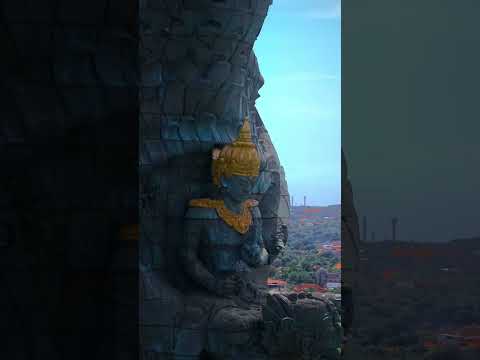 World’s tallest Hindu deity statue - only in #Bali #garudawisnu  #travelwithme #exploreBali #shorts