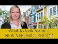 Neighborhood Selection and Considerations