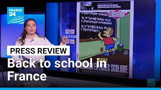 YouTube video thumbnail: Back-to-School Season in France Sees Tighter Rules on Mobile Phones 