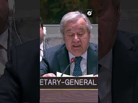 ONU pide alto al fuego y diálogo nuclear