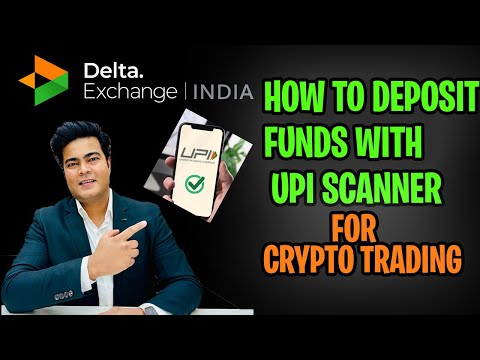 Deposit funds via UPI to trade crypto in delta exchange india