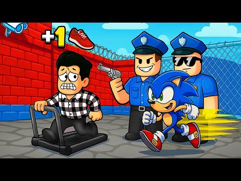 SOYEZ PLUS RAPIDE QUE SONIC POUR VOUS ÉCHAPPER DE LA PRISON DE SÉCURITÉ MAXIMALE DANS ROBLOX !🤯